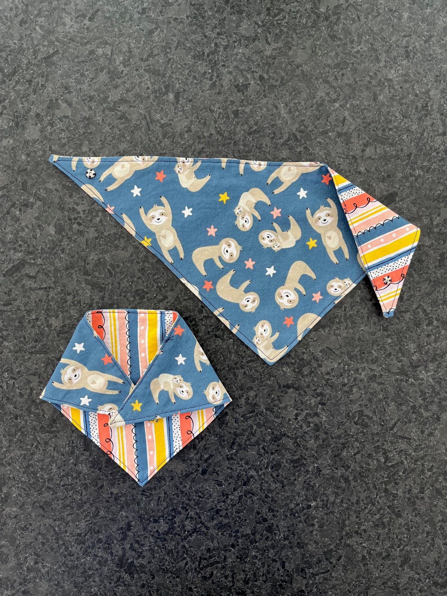 Sloths & Stripes Reversible