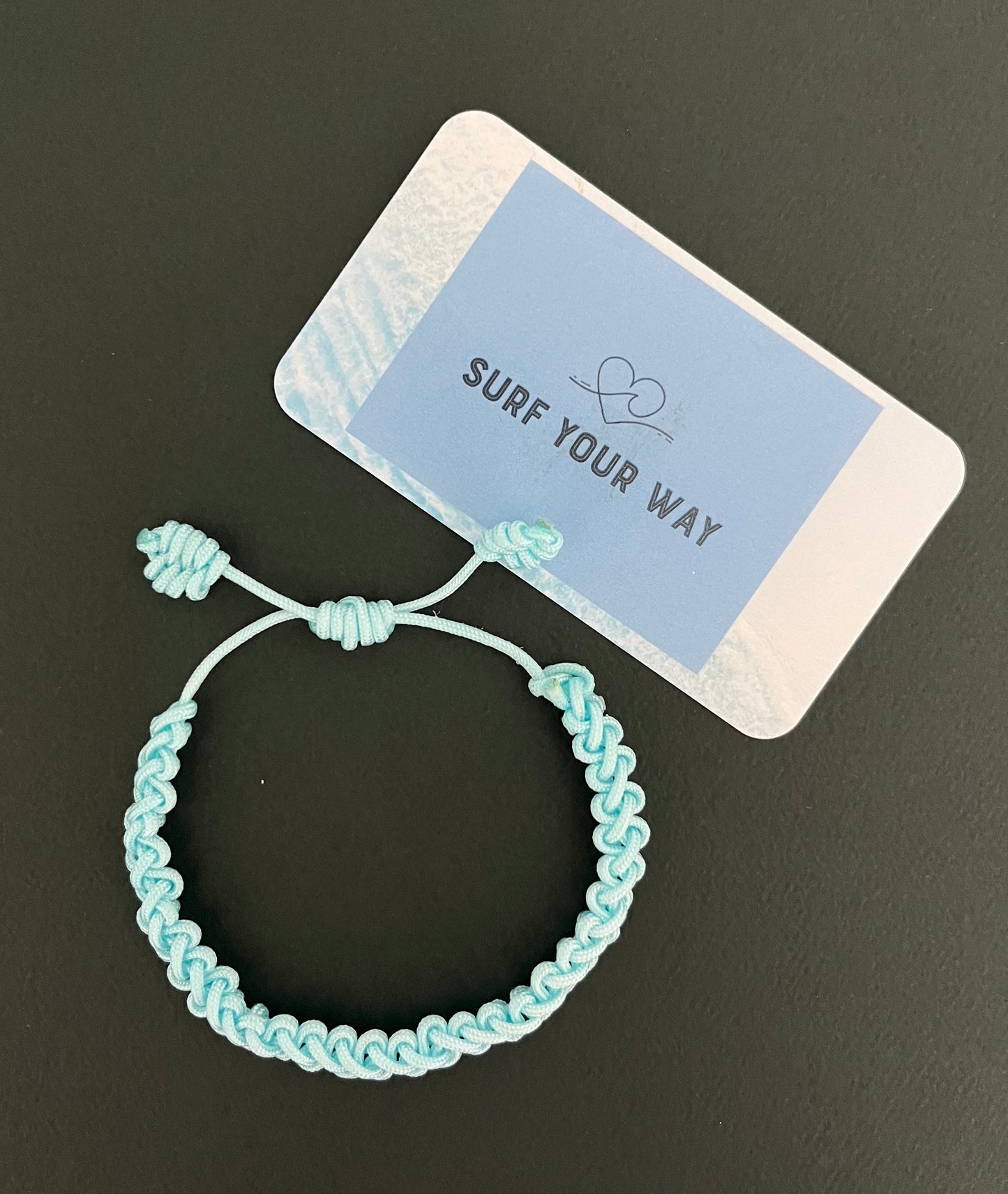 The All Turquoise Tied in Knots Bracelet