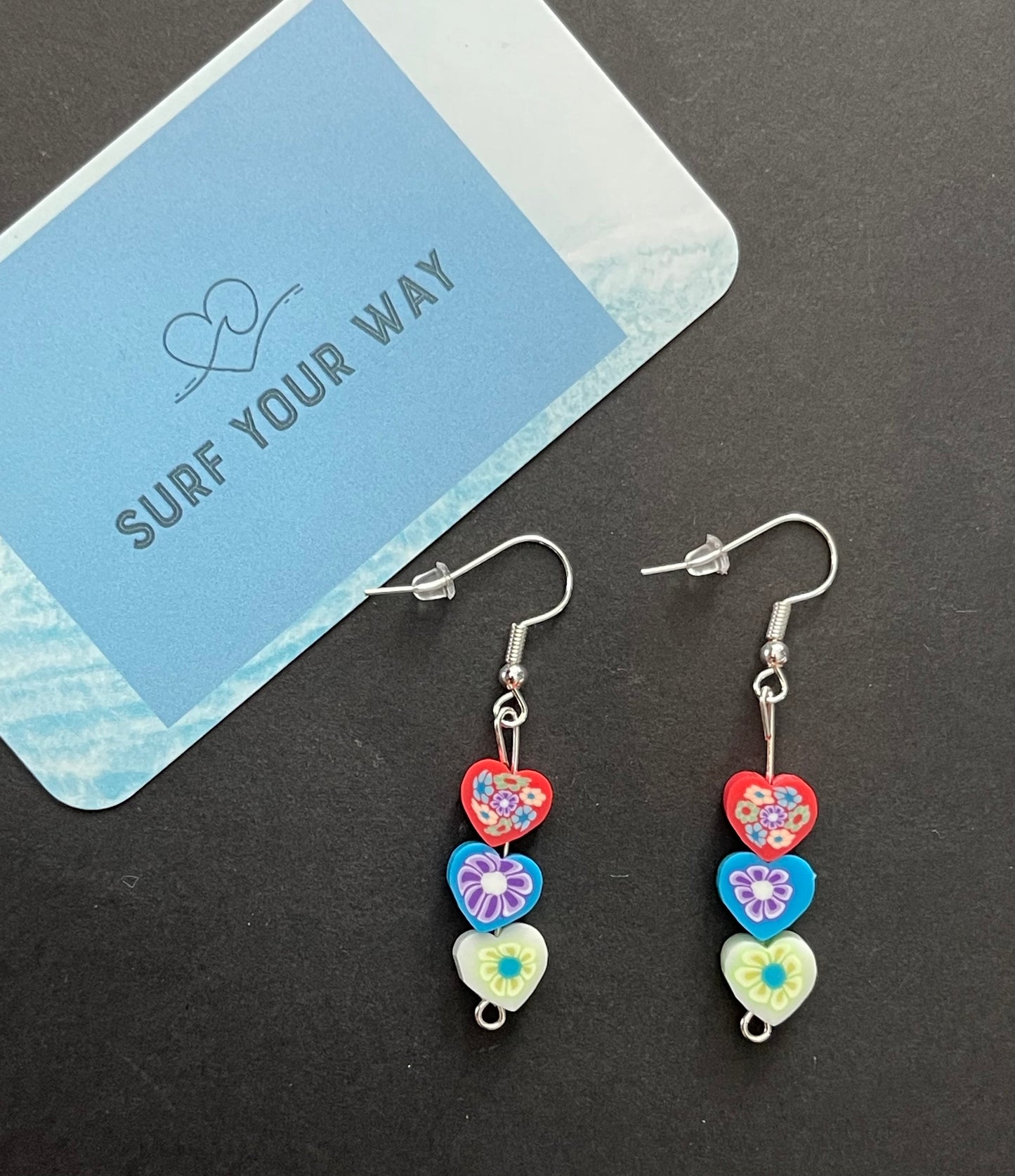 The Decorative Heart Earrings