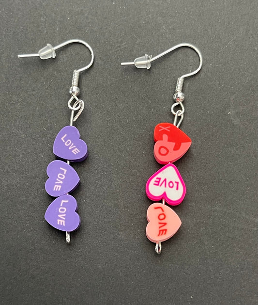 The Valentines Day Earrings