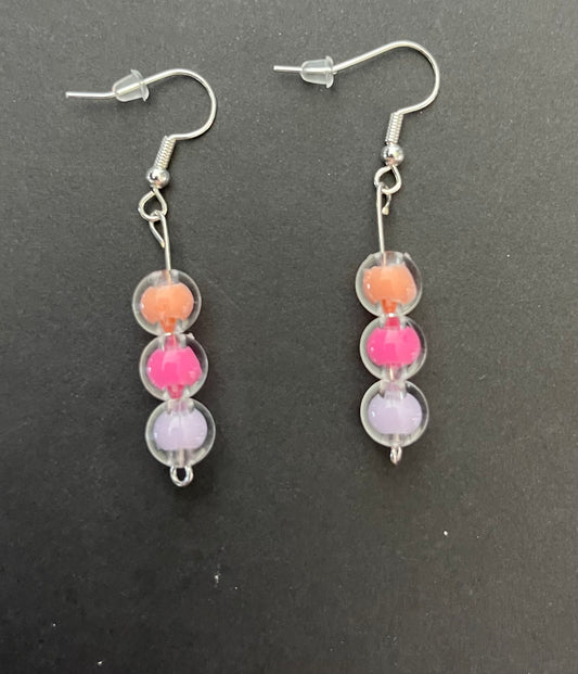 The See Through Colorful Earrings