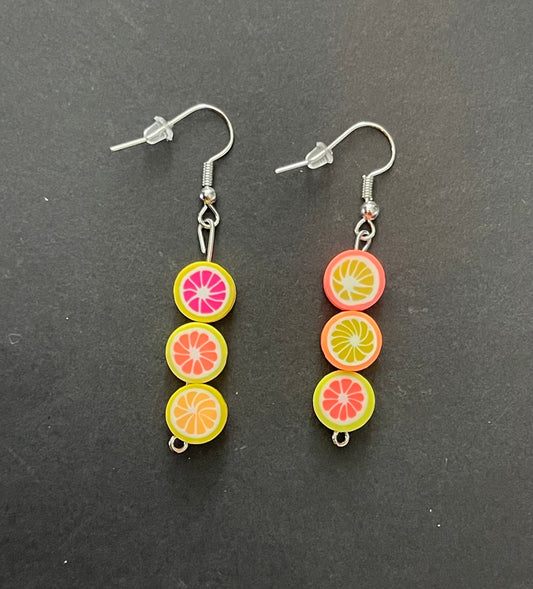 The Grapefruit & Lemon Earrings